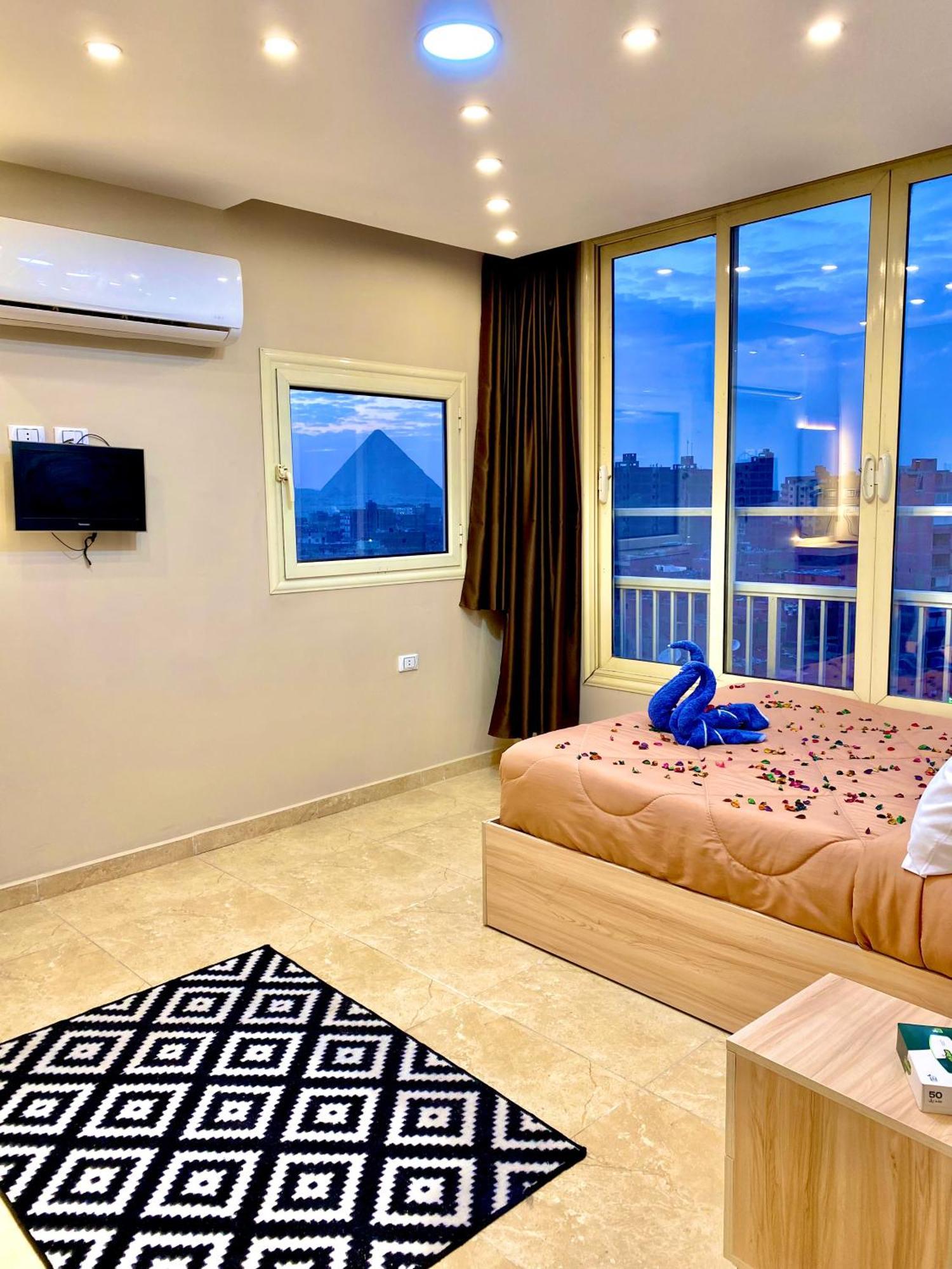Horus Horizon Inn Pyramids View Kafrat al Jabal Екстер'єр фото