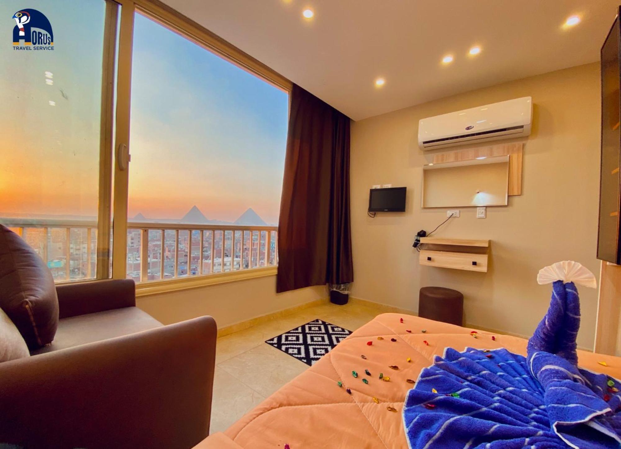 Horus Horizon Inn Pyramids View Kafrat al Jabal Екстер'єр фото
