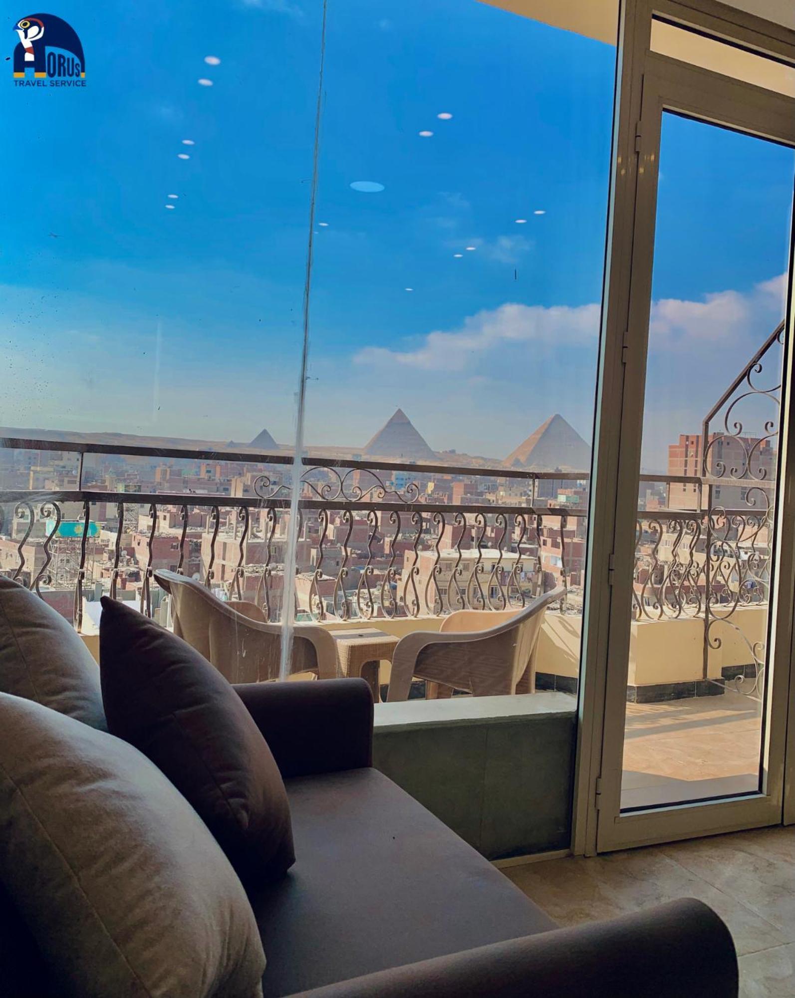 Horus Horizon Inn Pyramids View Kafrat al Jabal Екстер'єр фото